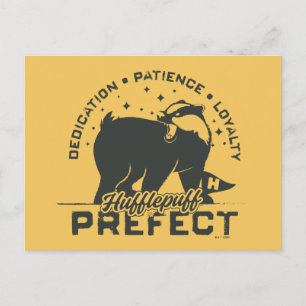 HUFFLEPUFF™プレフェクトバッジ ポストカード