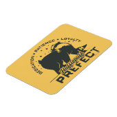 HUFFLEPUFF™プレフェクトバッジ マグネット (左側)