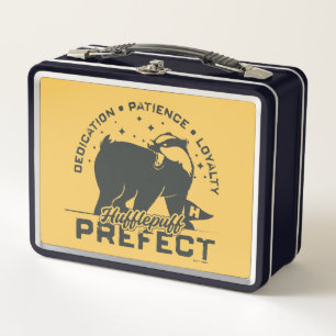 HUFFLEPUFF™プレフェクトバッジ メタルランチボックス