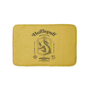 HUFFLEPUFF™徽章 忠誠 忍耐 奉献 バスマット