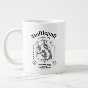 HUFFLEPUFF™ 忠誠心 忍耐 忠誠 クラスト ジャンボコーヒーマグカップ