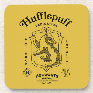 HUFFLEPUFF™ 忠誠心 粘り強さ 忍耐 クレスト コースター