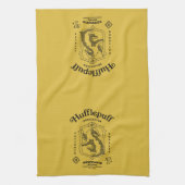 HUFFLEPUFF™ 忠誠心 粘り強さ 忠誠 クレスト キッチンタオル (縦)