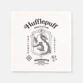 HUFFLEPUFF™ 忠誠心 粘り強さ 忠誠 クレスト スタンダードカクテルナプキン (正面)