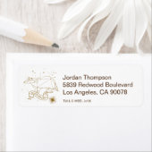 HUFFLEPUFF™星座グラフィック ラベル (インサイチュ)