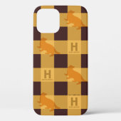 HUFFLEPUFF™格子模様のチェック Case-Mate iPhoneケース (裏面)
