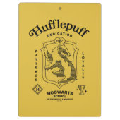 HUFFLEPUFF™ 誇りと忍耐と忠誠の紋章 クリップボード (裏面)