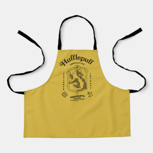 HUFFLEPUFF™ 誠実さ 忍耐 忠誠 エンブレム エプロン