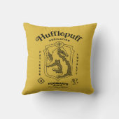 HUFFLEPUFF™ 誠実さ 忍耐 忠誠 クラスト クッション (裏面)