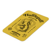 HUFFLEPUFF™ 誠実さ 忍耐 忠誠 クラスト マグネット (左側)