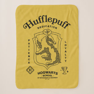 HUFFLEPUFF™ 誠実さ 忍耐 忠誠 クレスト シェルパブランケット