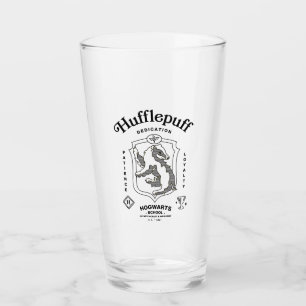 HUFFLEPUFF™ 誠実さ 忍耐 忠誠 クレスト タンブラーグラス
