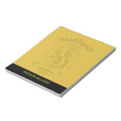 HUFFLEPUFF™ 誠実さ 忍耐 忠誠 クレスト ノートパッド (回転)