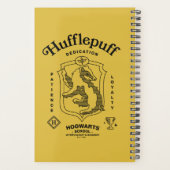 HUFFLEPUFF™ 誠実さ 忍耐 忠誠 クレスト プランナー手帳 (裏面)