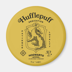 HUFFLEPUFF™ 誠実さ 忍耐 忠誠 クレスト マグネット
