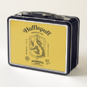 HUFFLEPUFF™ 誠実さ 忍耐 忠誠 クレスト メタルランチボックス (裏面)