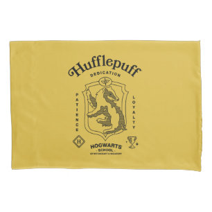 HUFFLEPUFF™ 誠実さ 忍耐 忠誠 クレスト 枕カバー
