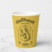 HUFFLEPUFF™ 誠実さ 忍耐 忠誠 クレスト 紙コップ (正面)