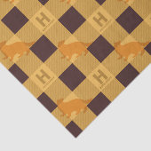 HUFFLEPUFF™ Check Plaid Pattern 薄葉紙 (詳細)