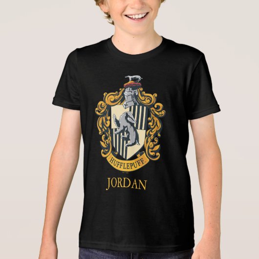 Hufflepuff Crest トライブレンドＴシャツ (正面)