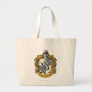 Hufflepuff Crest ラージトートバッグ