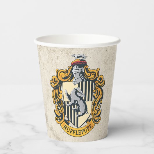 Hufflepuff Crest 紙コップ (裏面)