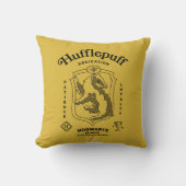 HUFFLEPUFF™ Dedication Patience Loyalty Crest クッション (正面)