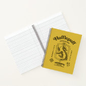 HUFFLEPUFF™ Dedication Patience Loyalty Crest ノートブック (内部)