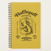 HUFFLEPUFF™ Dedication Patience Loyalty Crest プランナー手帳 (正面)