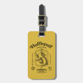 HUFFLEPUFF™ Dedication Patience Loyalty Crest ラゲッジタグ (正面縦)