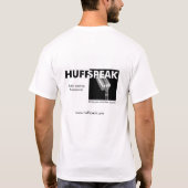 Huffspeakの完全なロゴ Tシャツ (裏面)