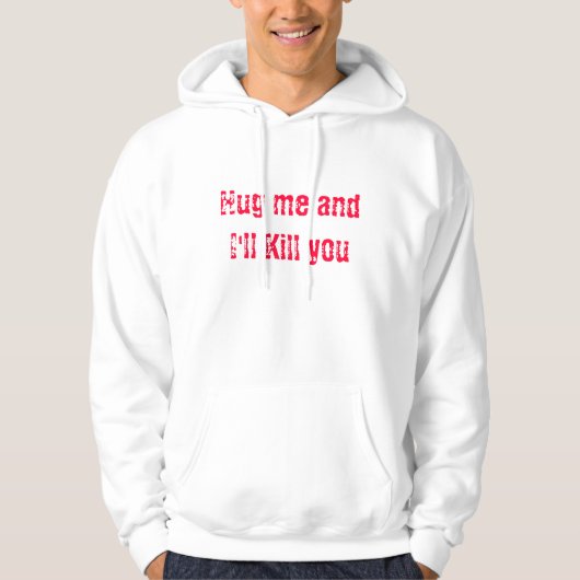 HUG-A-HOODIE パーカ (正面)