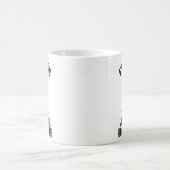 Hug, Just Kidding Funny Saying, Do Not Touch Me  コーヒーマグカップ (中央)