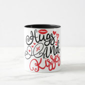 Hug & Kisses mug マグカップ (中央)