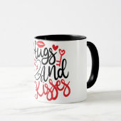 Hug & Kisses mug マグカップ (正面右)