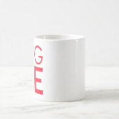 Hug me コーヒーマグカップ (中央)