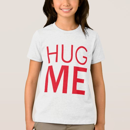 Hug me トライブレンドＴシャツ (正面)
