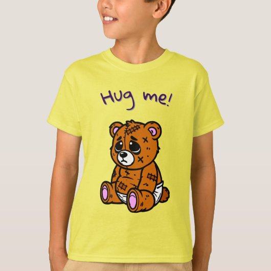 Hug me Bear Tシャツ (正面)