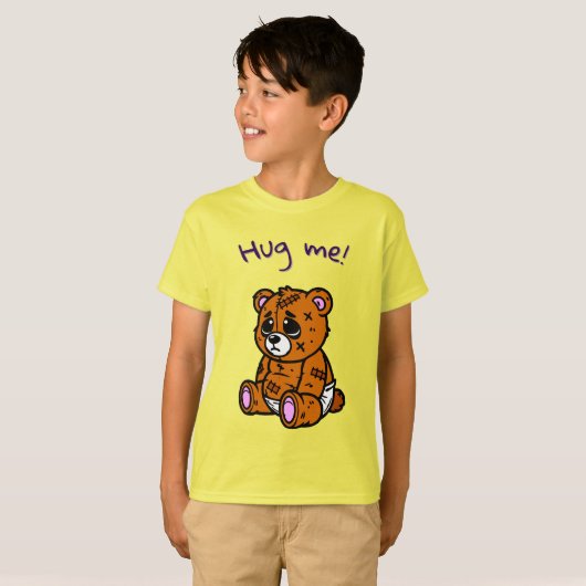 Hug me Bear Tシャツ (正面フル)