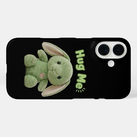 Hug Me Bunny iPhone 16 Case Case-Mate iPhoneケース (裏面 (横))
