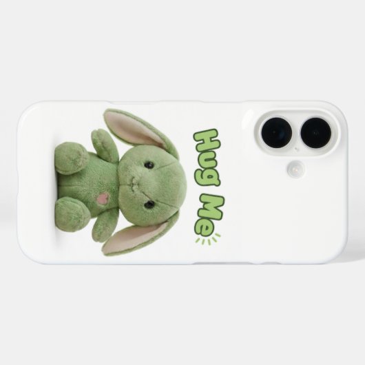 Hug Me Bunny iPhone 16 Case Case-Mate iPhoneケース (裏面 (横))