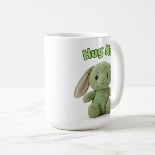 Hug Me Bunny Mug コーヒーマグカップ (正面右)