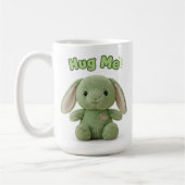 Hug Me Bunny Mug コーヒーマグカップ (左)