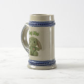 Hug Me Bunny stein Mug ビールジョッキ (正面左)