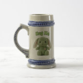Hug Me Bunny stein Mug ビールジョッキ (左)