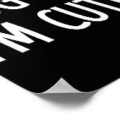 Hug Me. I'm Cute. Funny, Jokes, Sarcastic  ポスター (角)