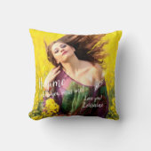 Hug Me Pillow Girlfriend クッション (正面)