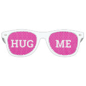 HUG ME retro Shades / Fun Party Sunglasses レトロサングラス (正面)