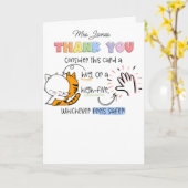 Hug or High Five Card SENCO SEN teacher カード (黄色い花)