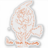 Hug Your Demons シール (正面)
